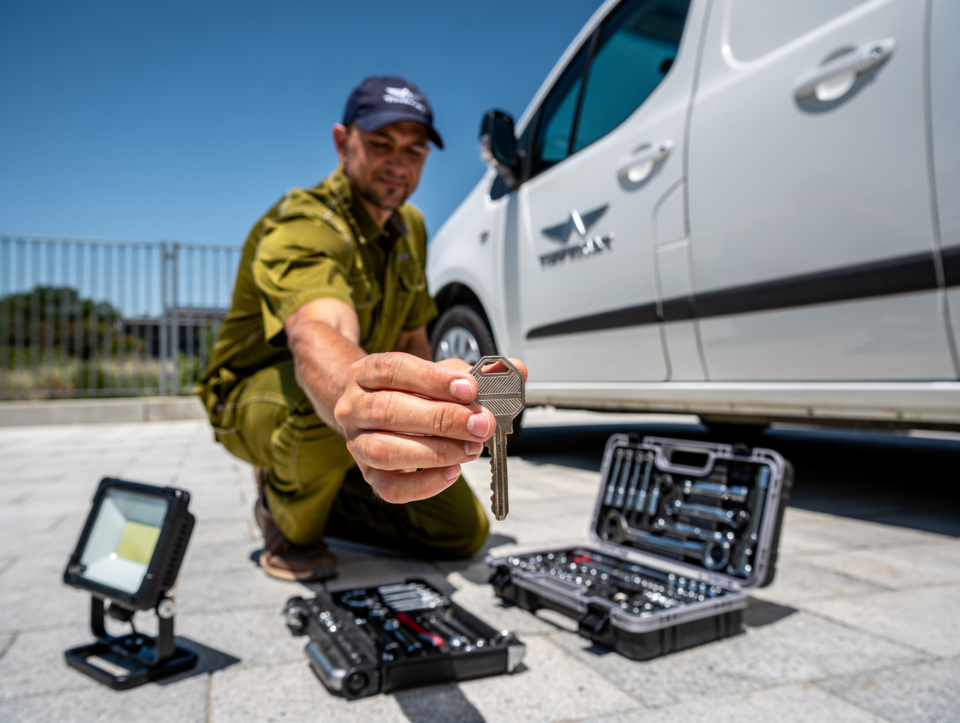 TX Lock and Key fully equipped mobile locksmith van servicing Texas